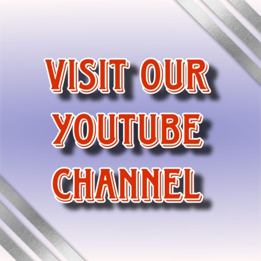 Visit Our Youtube Channel